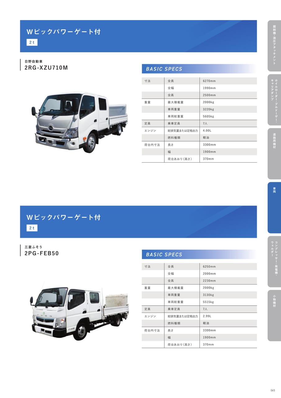 p65 Wピックパワーゲート付