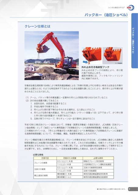 バックホー