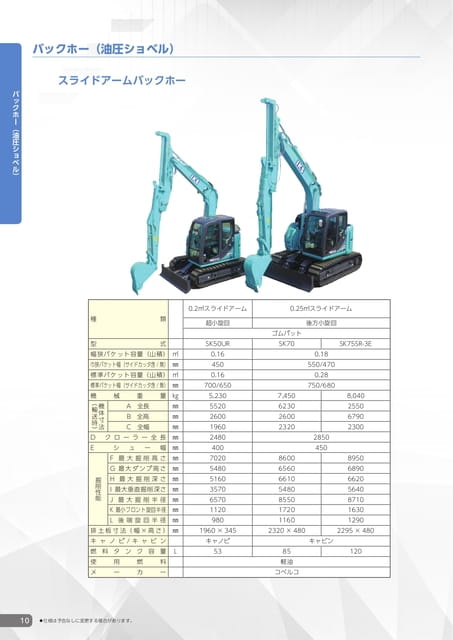 バックホー