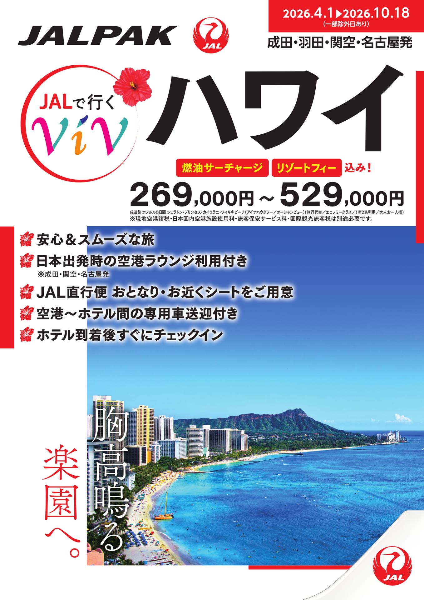 JALバッグ ハワイ就航50周年記念復刻フライトバッグ レア！日航挨拶文