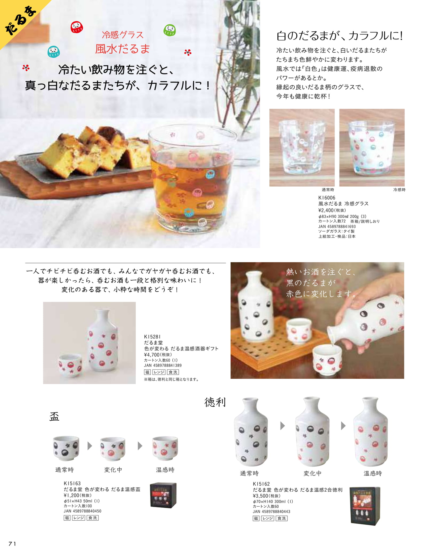 冷感・温感だるま