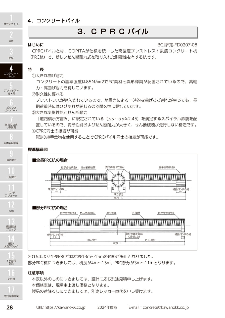 CPRCパイル 28