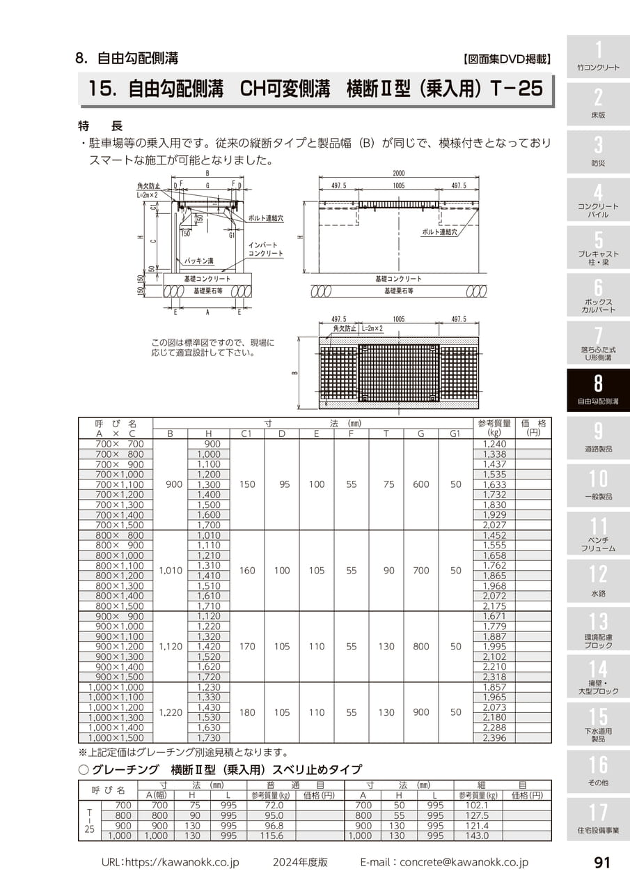 横断Ⅱ型 91