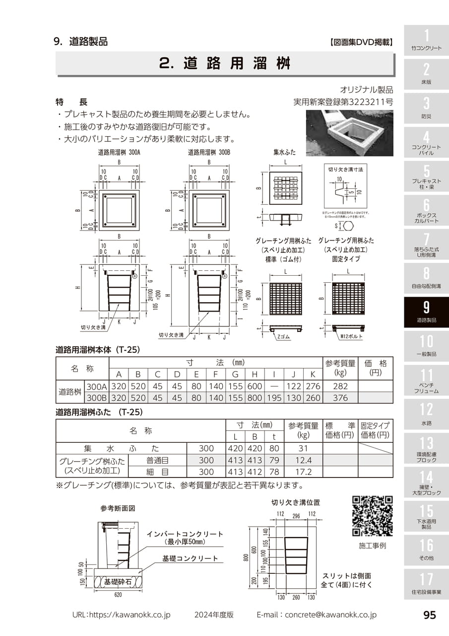 道路用溜桝 95