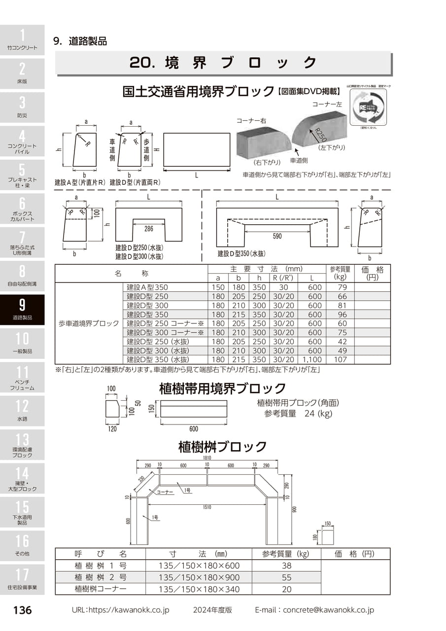 境界ブロック 136