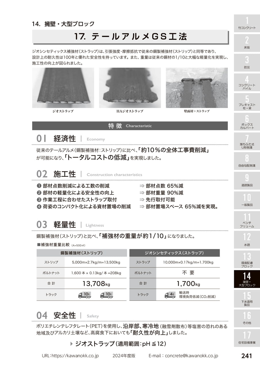 テールアルメGS工法 241