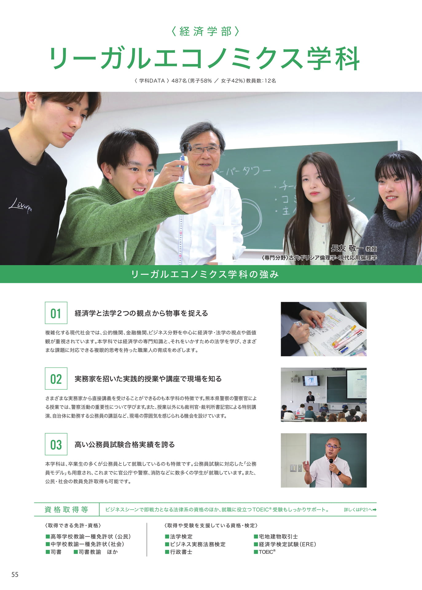 P055 リーガルエコノミクス学科