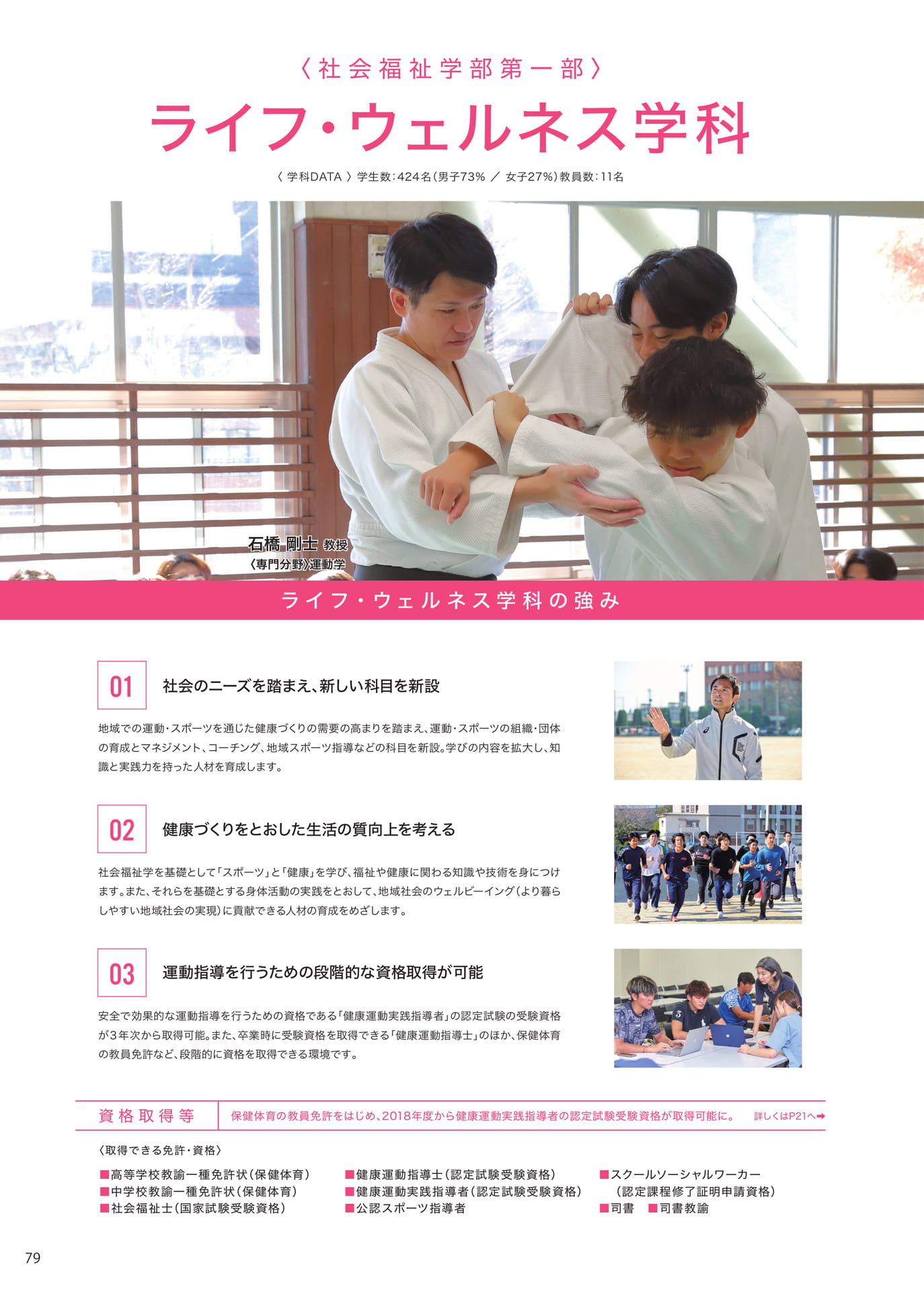 P079 ライフ・ウェルネス学科