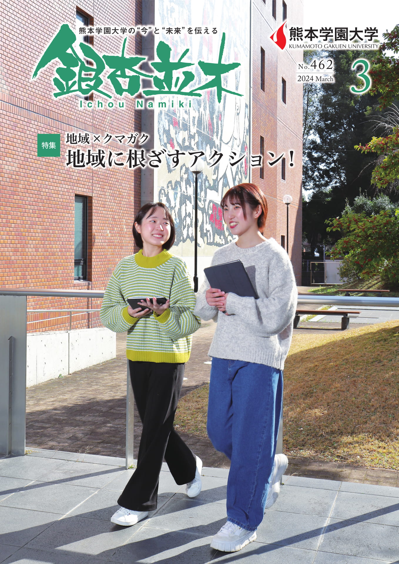 【熊本学園大学】銀杏並木 No.462