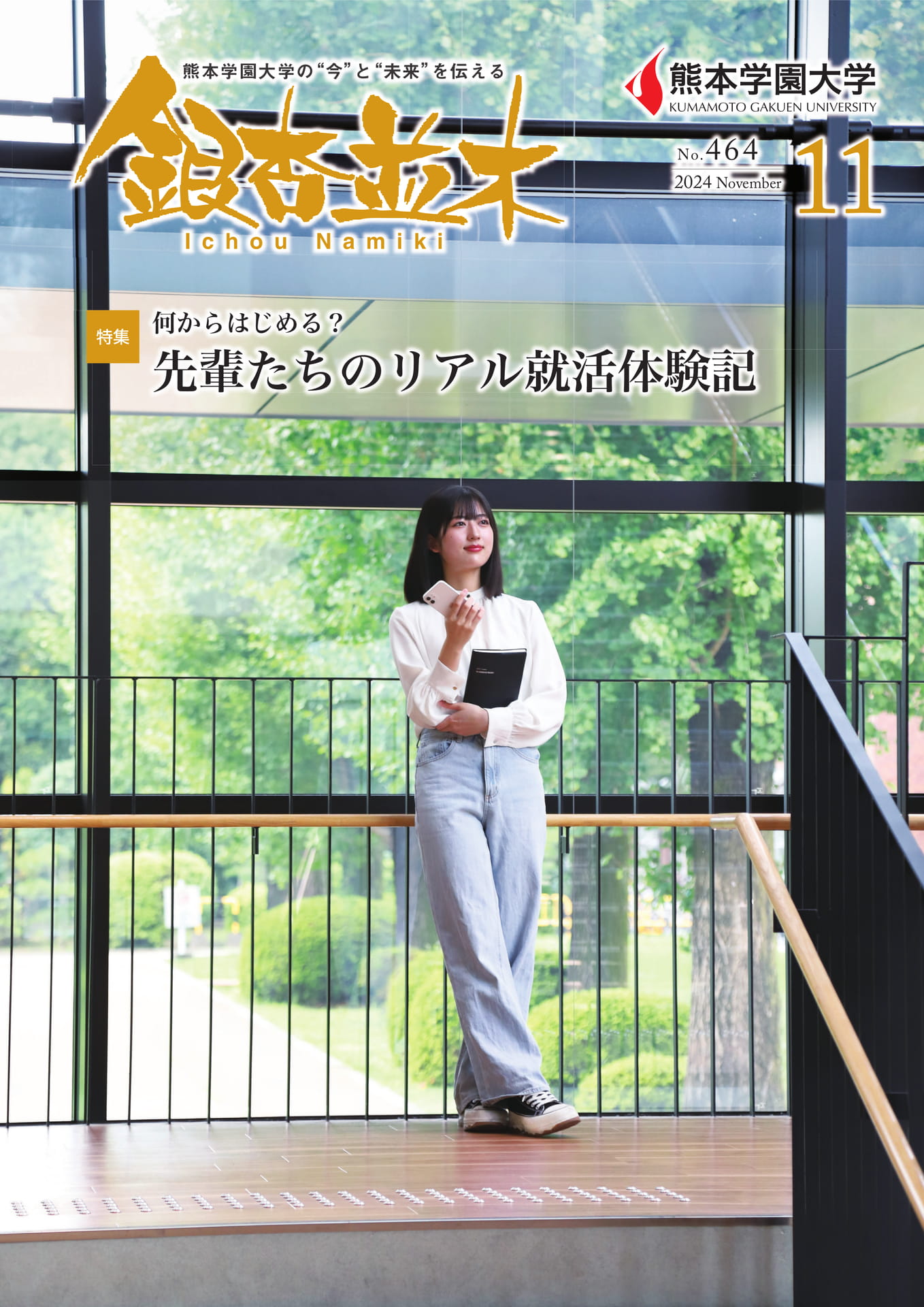 【熊本学園大学】銀杏並木 No.464