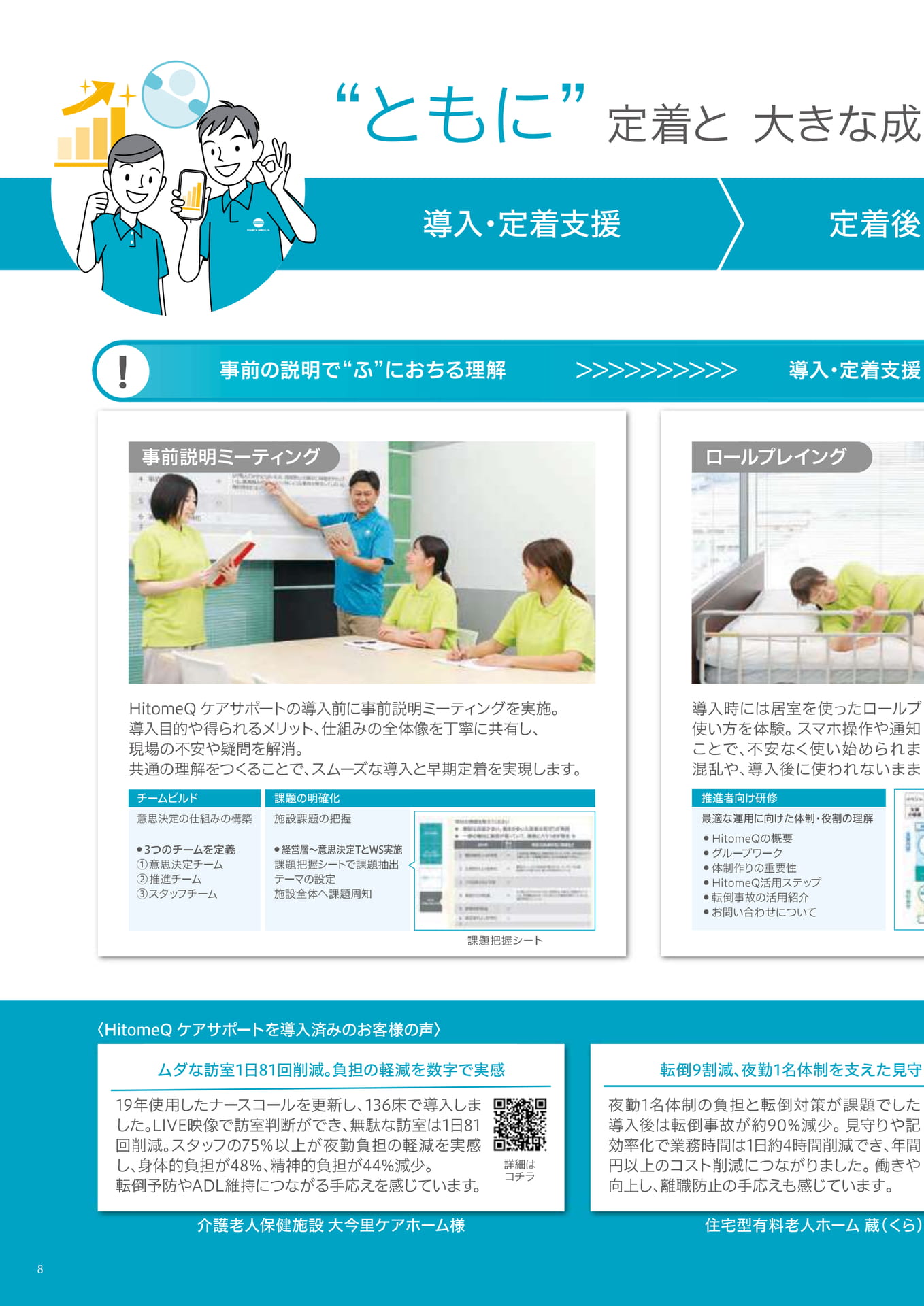 HitomeQ ケアサポート 伴奏支援