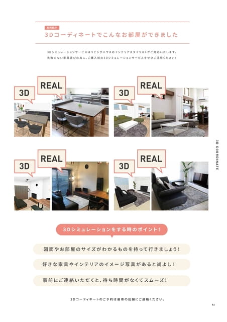 LIVING HOUSE. INTERIOR COORDINATE