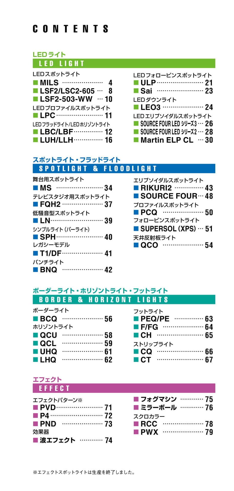 CONTENTS 目次