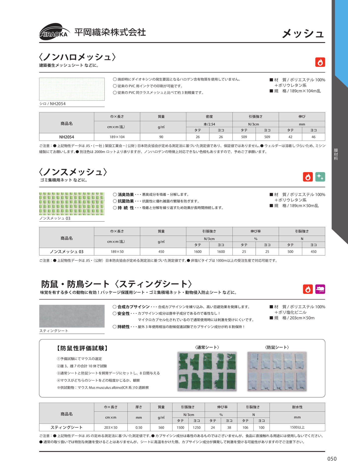メッシュ