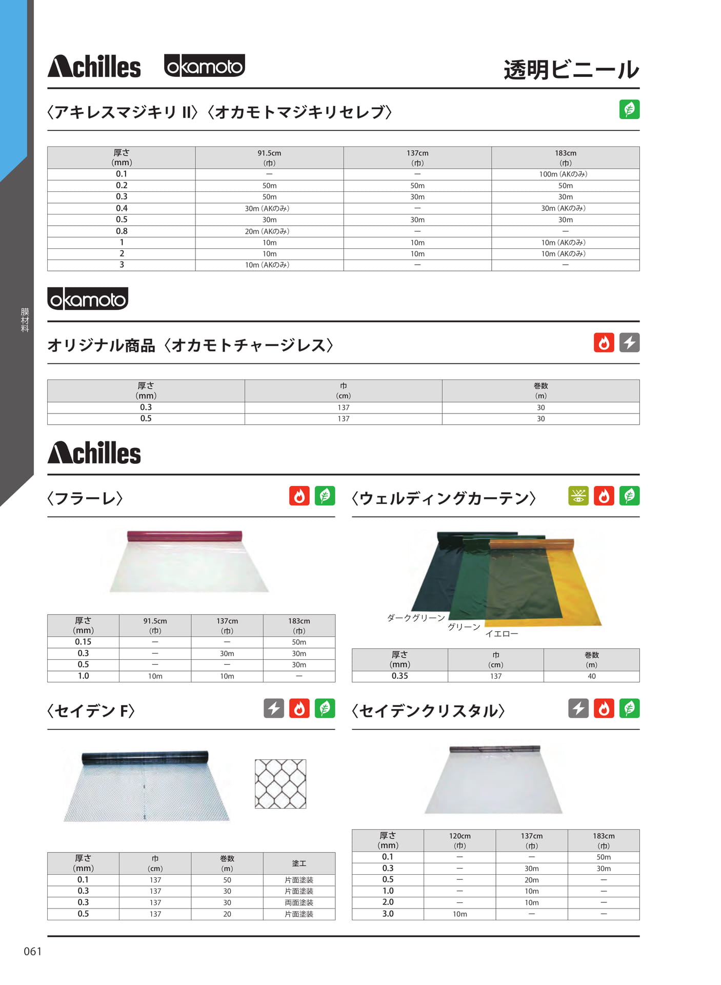 透明ビニール
