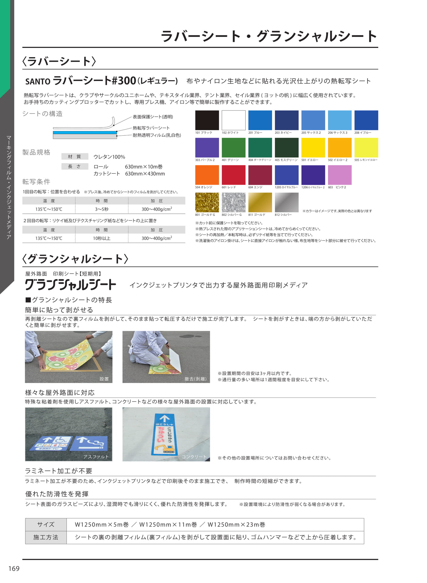ラバーシート・グランシャルシート