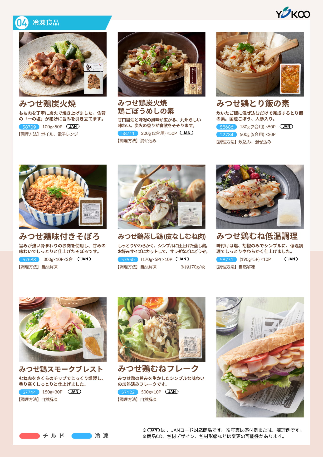加工品 冷凍食品