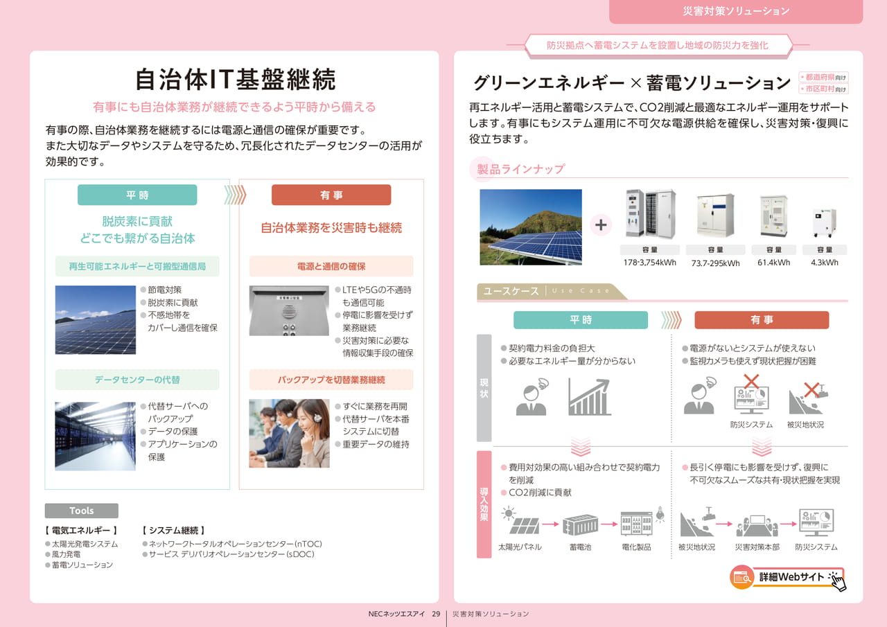Page 29_自治体IT基盤継続/グリーンエネルギー×蓄電ソリューション