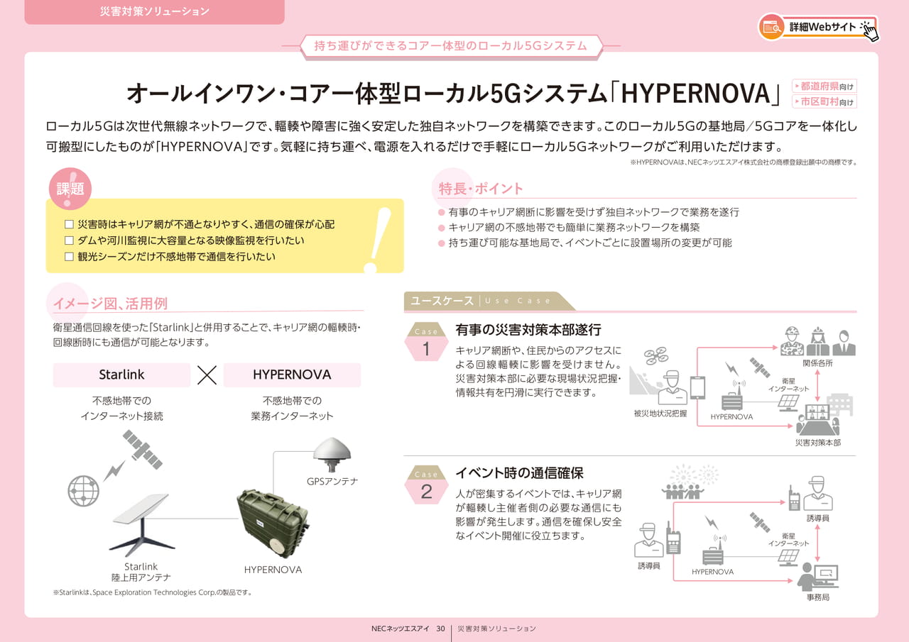 Page 30_オールインワン・コア一体型ローカル5Gシステム「HYPERNOVA」