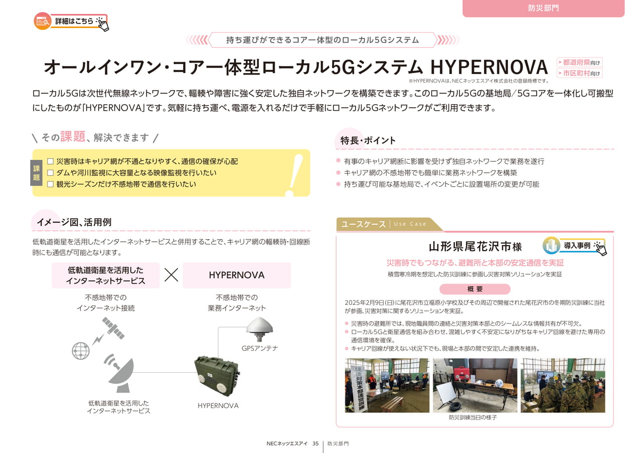 Page 35_オールインワン･コア一体型ローカル5GシステムHYPERNOVA