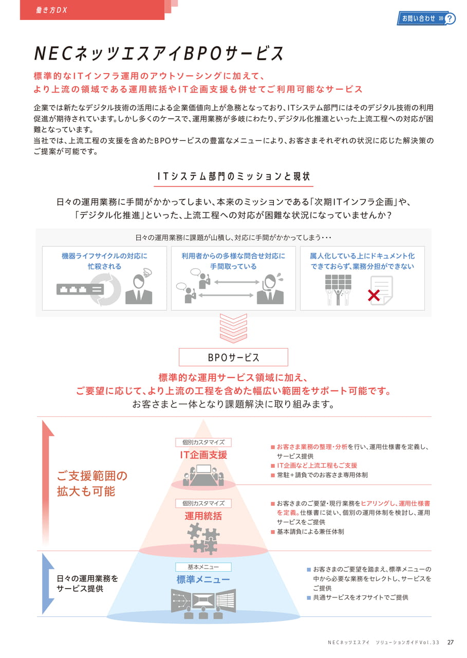 NECネッツエスアイ BPOサービス