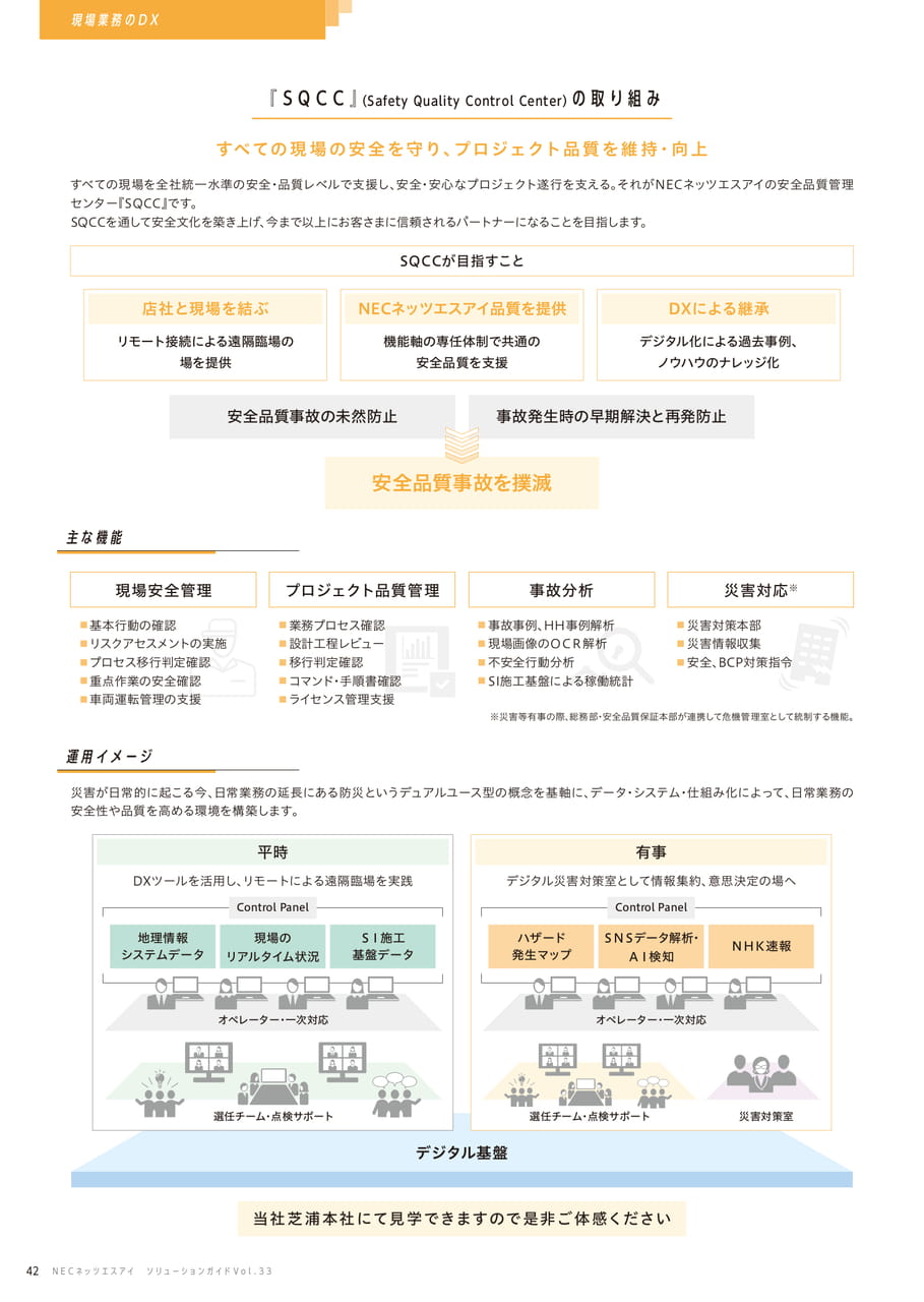 SQCCの取り組み
