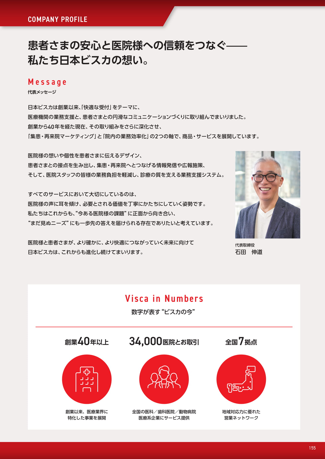 代表メッセージ