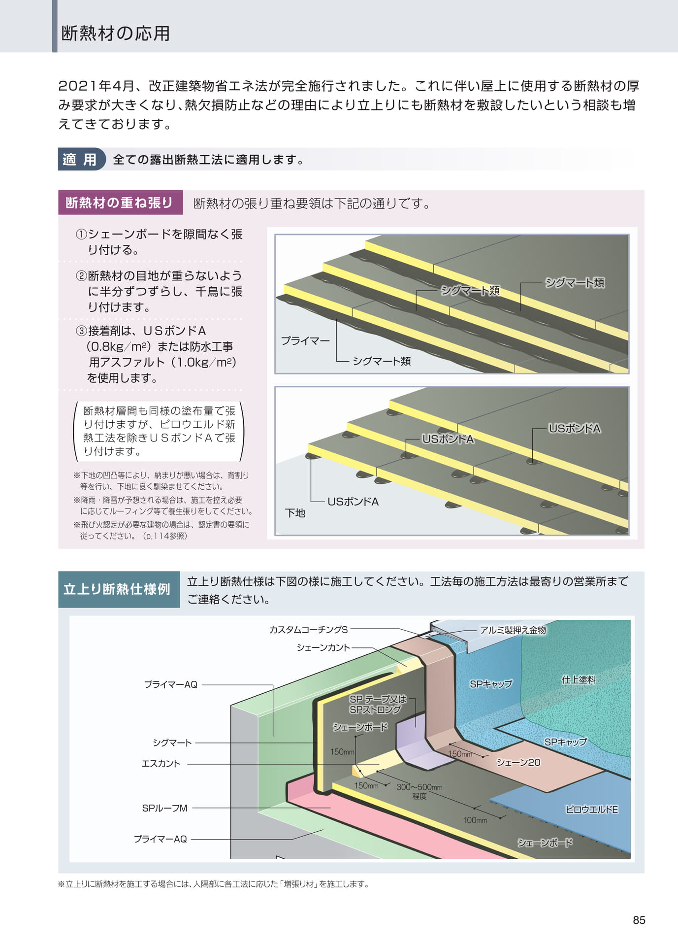 断熱材の応用