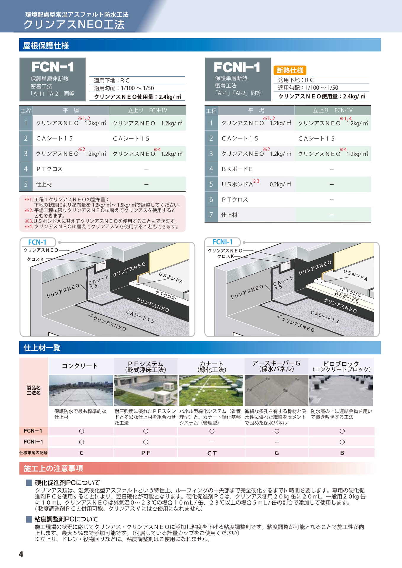 屋根保護仕様