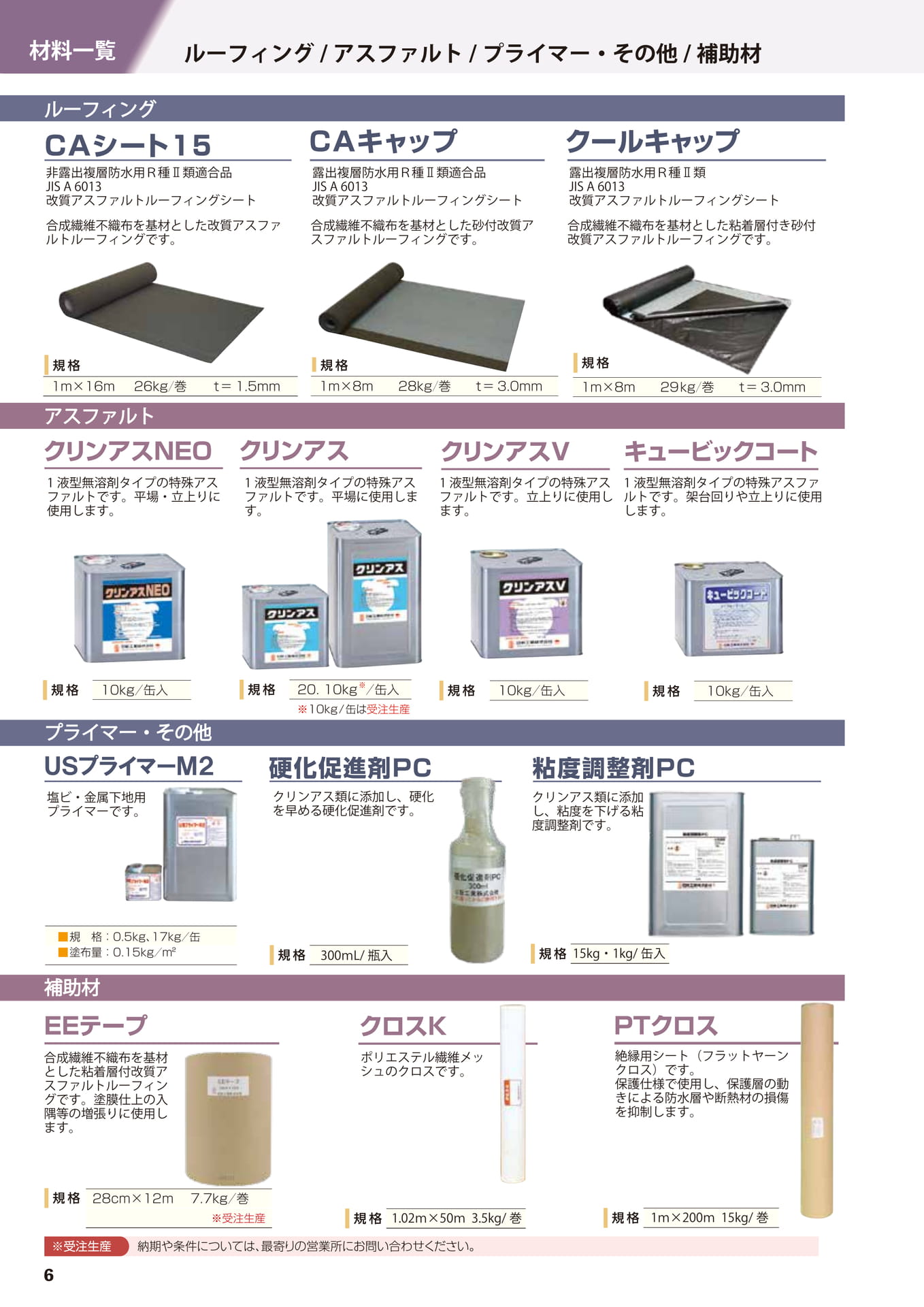 製品一覧
