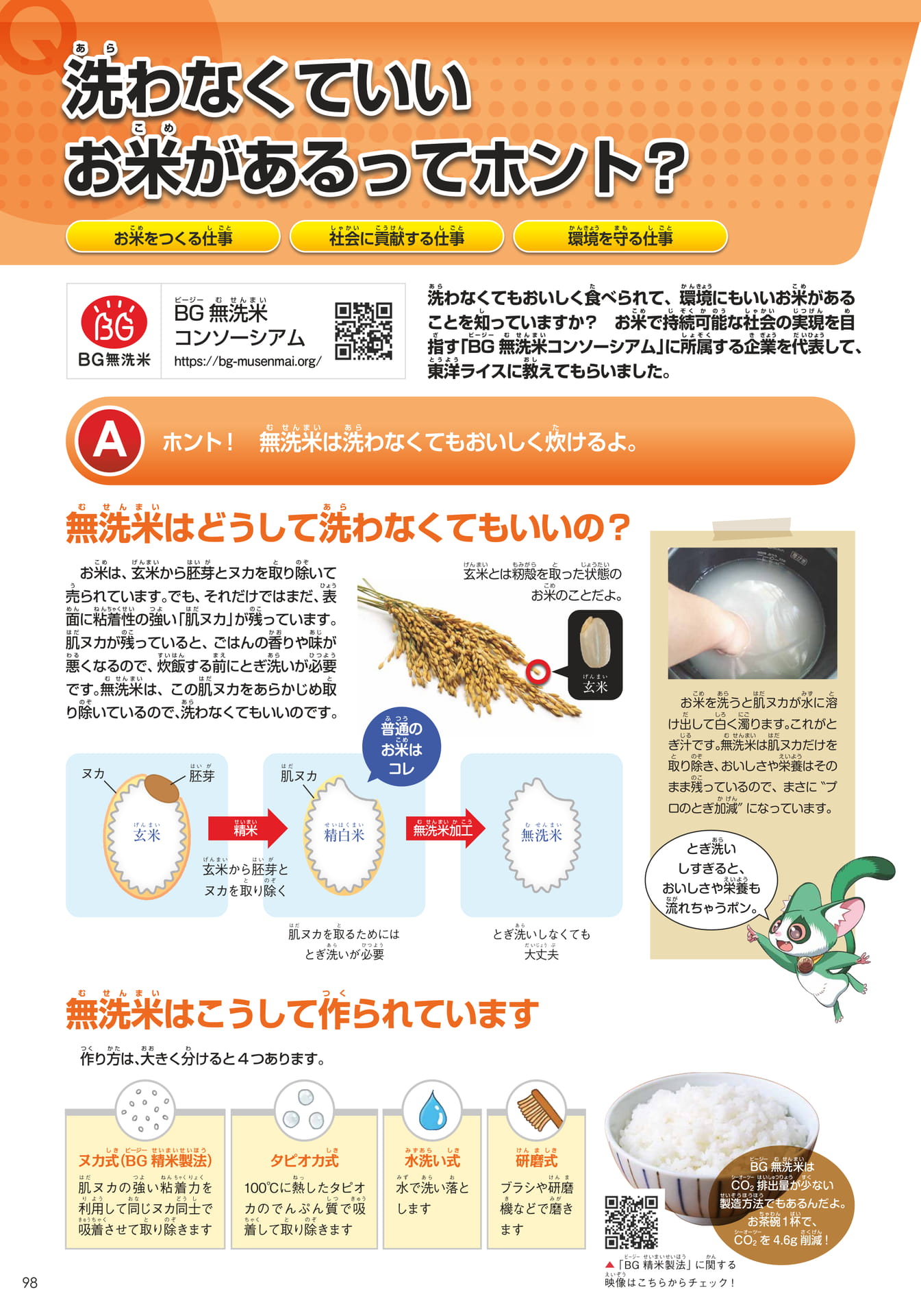 BG 無洗米コンソーシアム