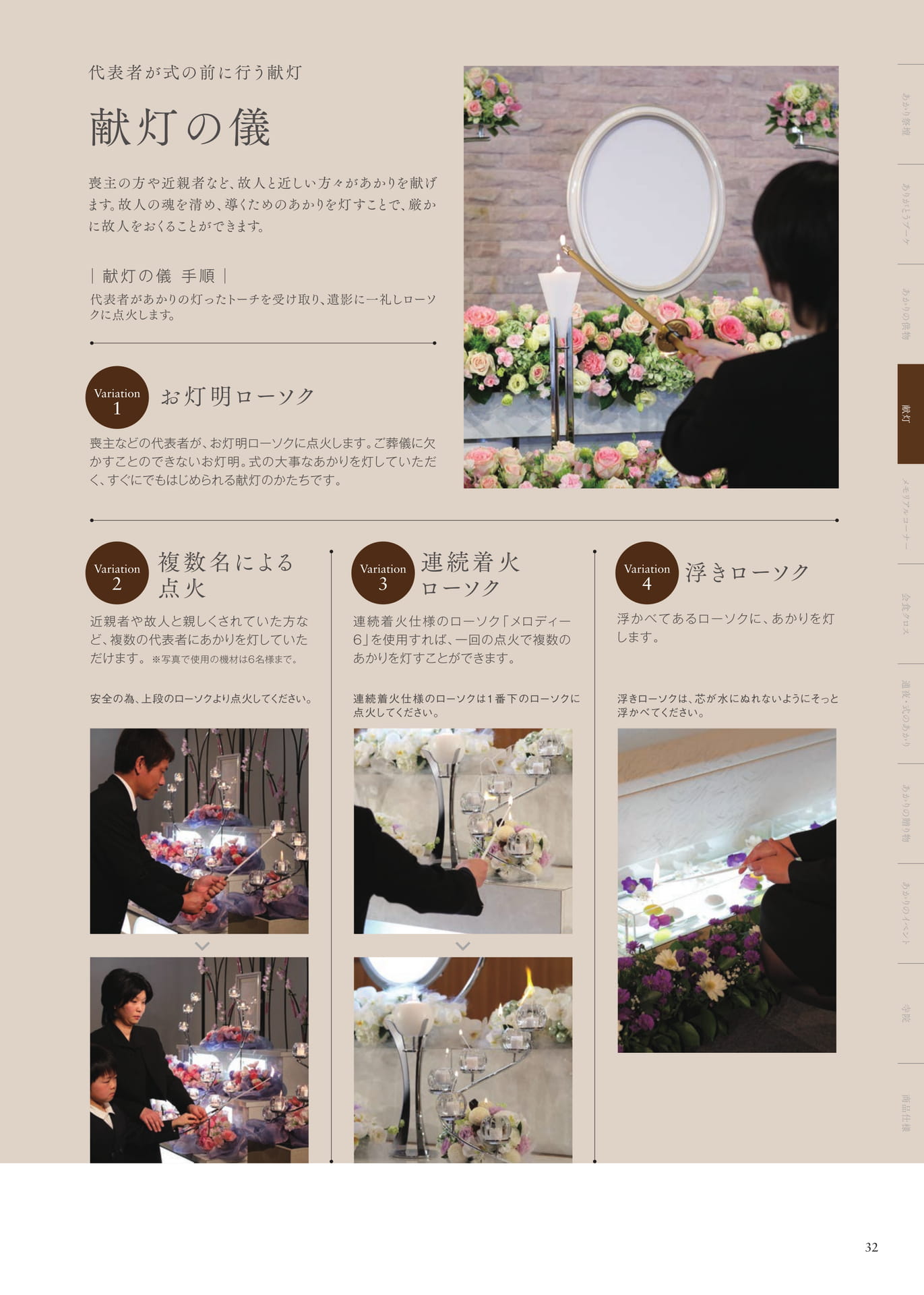 Page 32 献灯の儀
