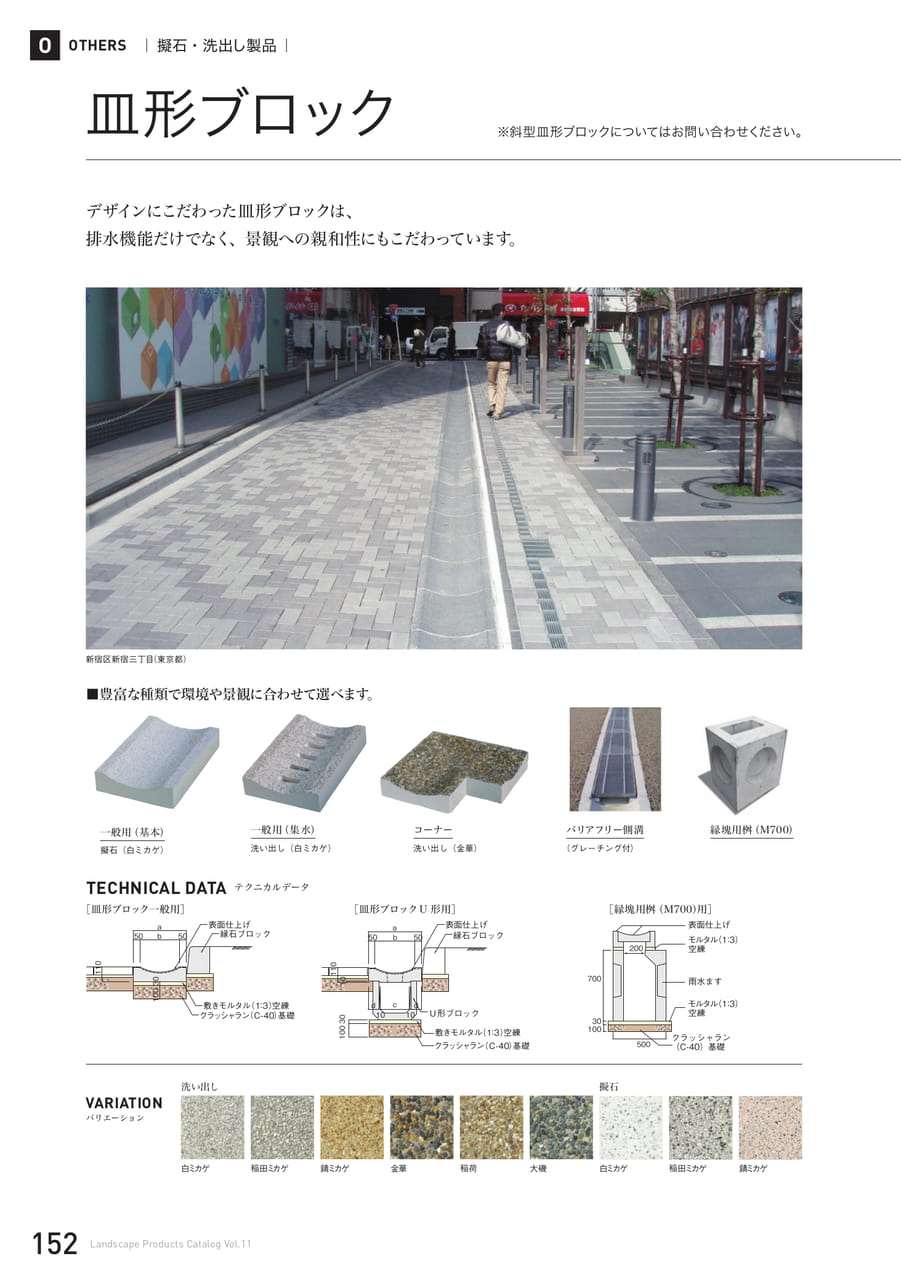 皿形ブロック