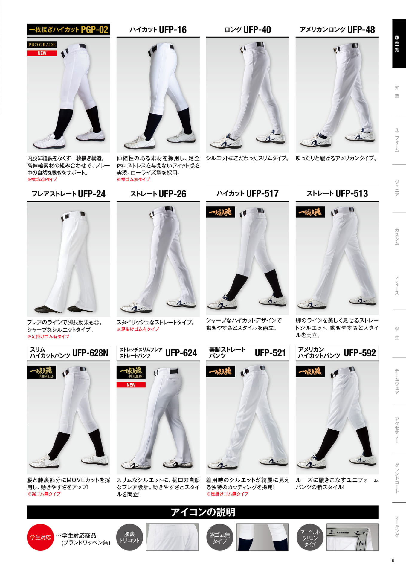UNIFORM PANTS LINE UP VOL.1
