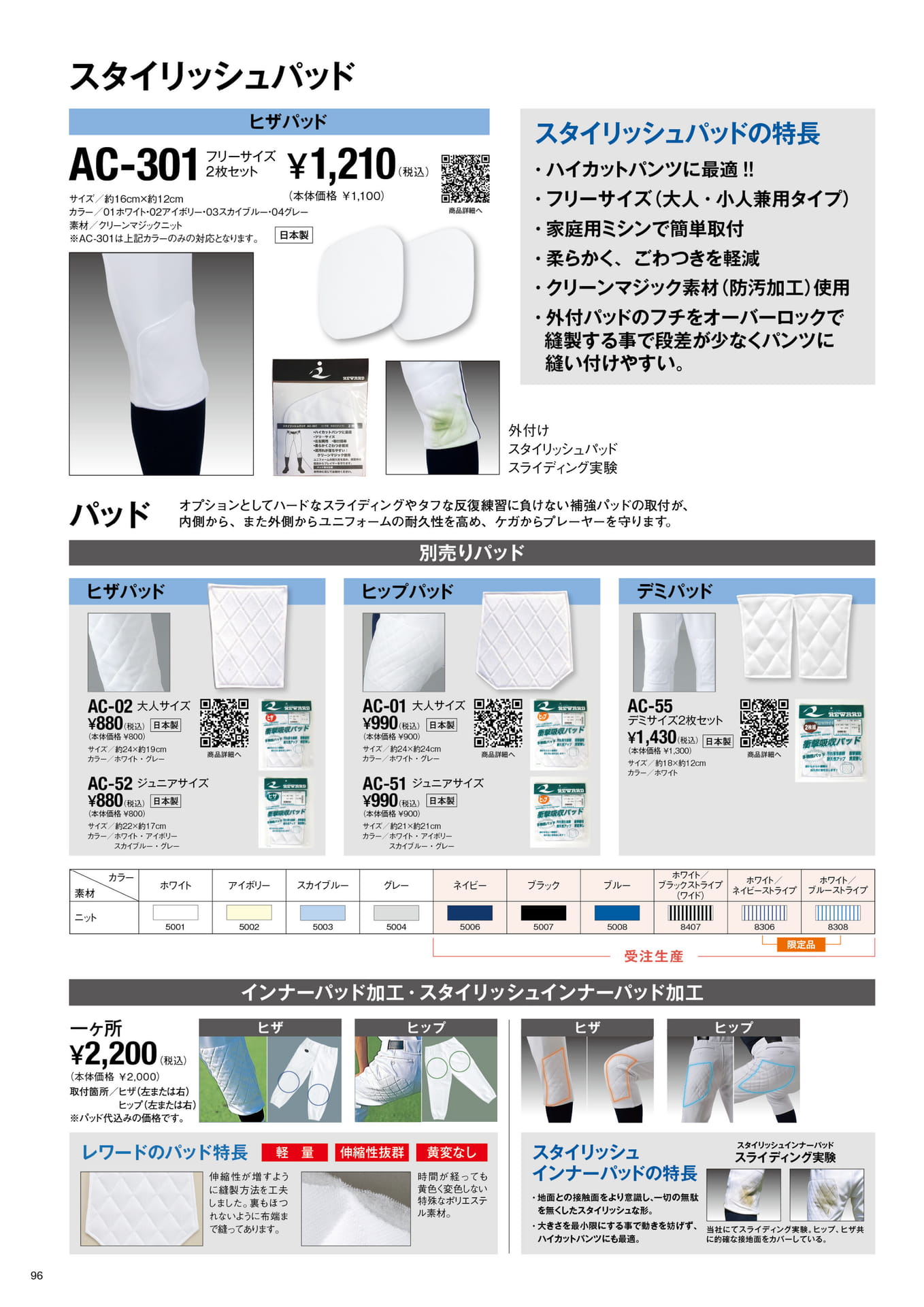 高機能パッド