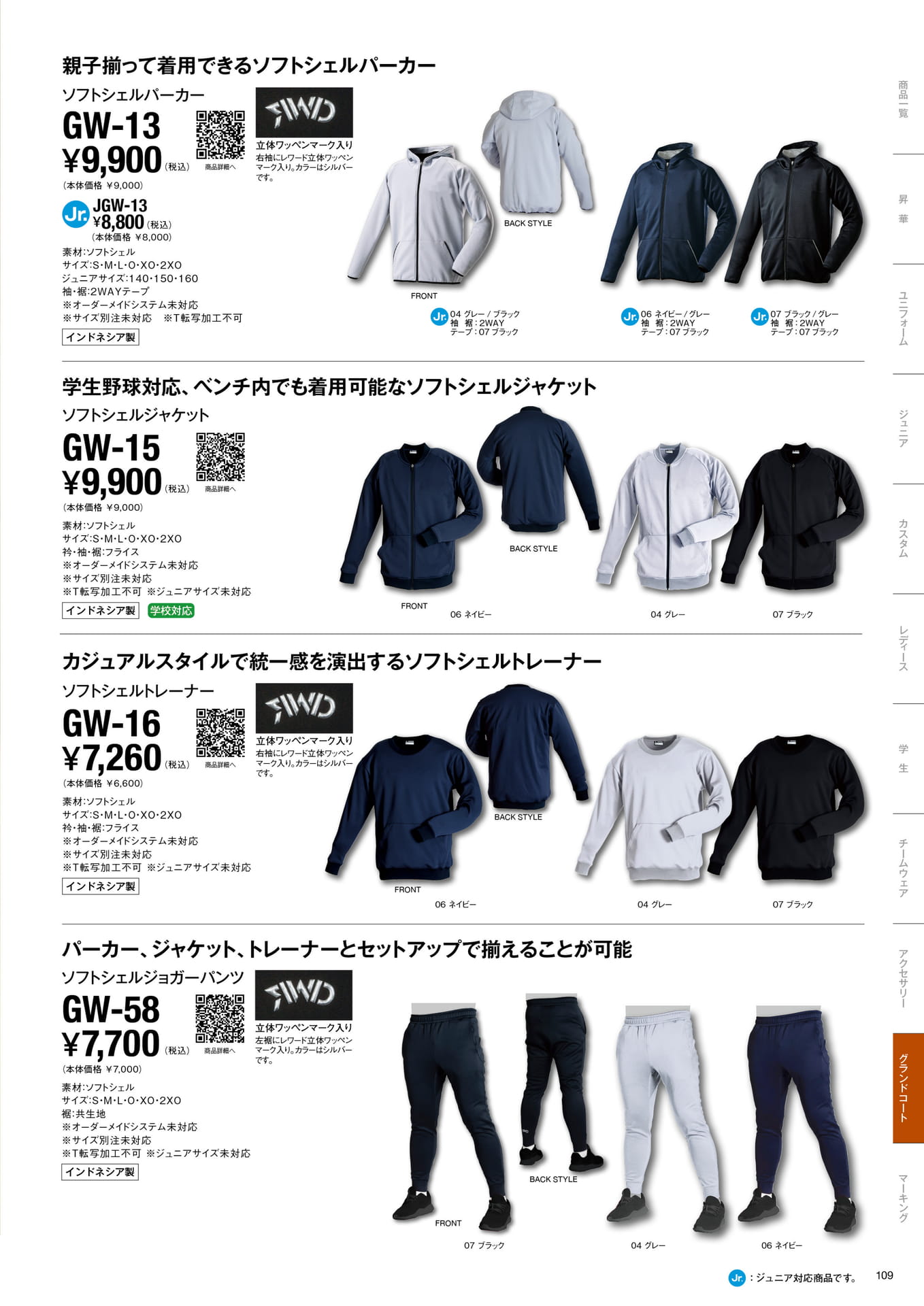 SOFT SHELL SET UP WEAR VOL.2