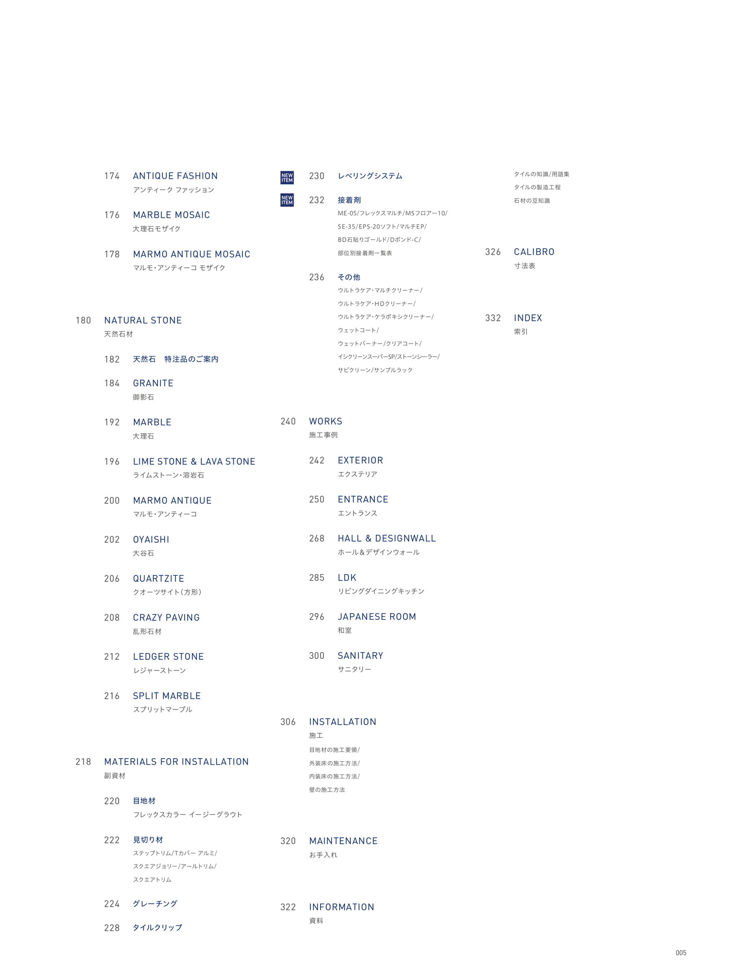 CONTENTS 