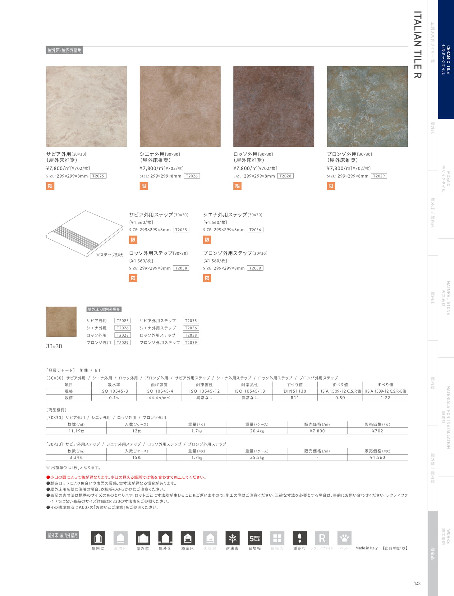 ITALIAN TILE R イタリアン タイル R 