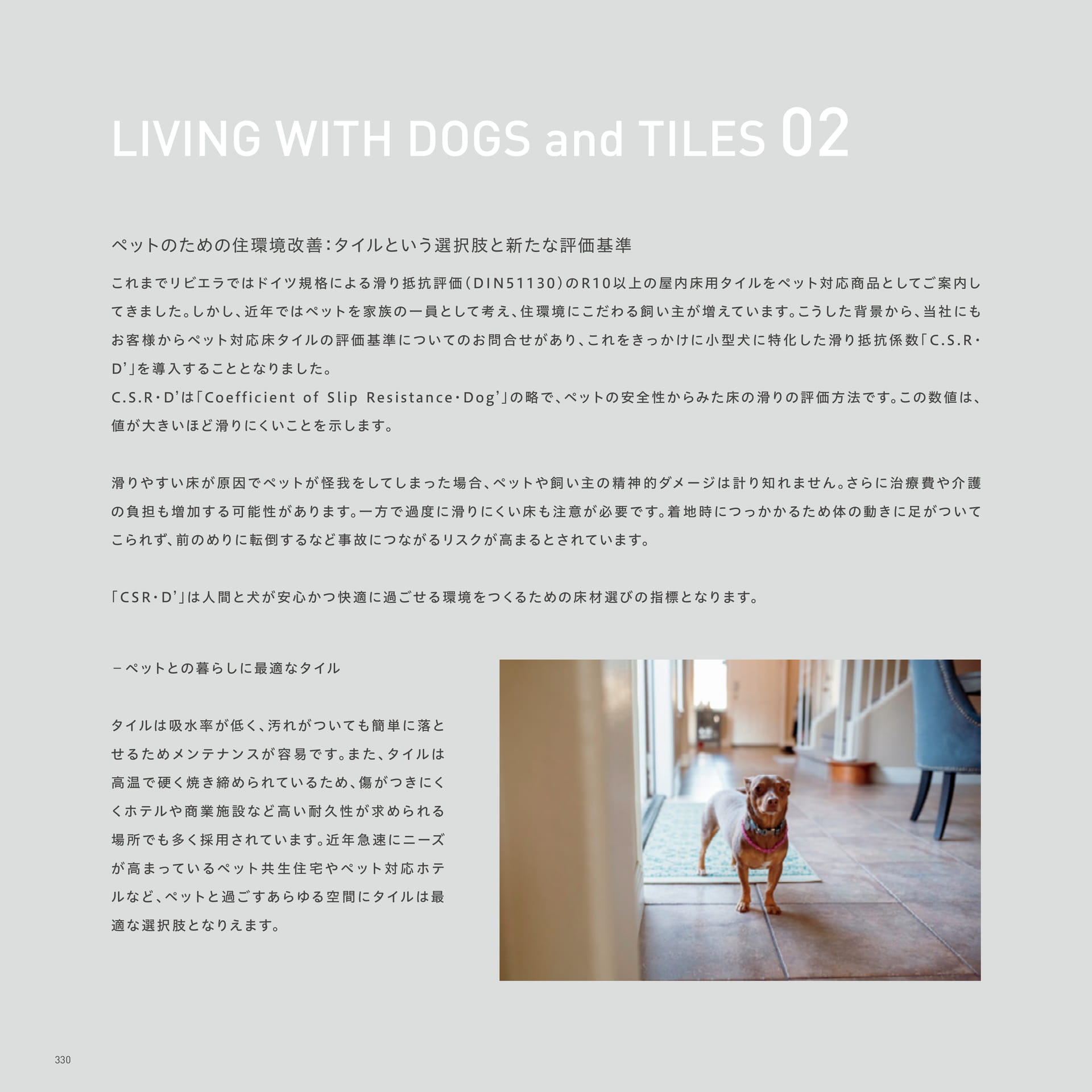 LIVING WITH DOGS and TILES 02