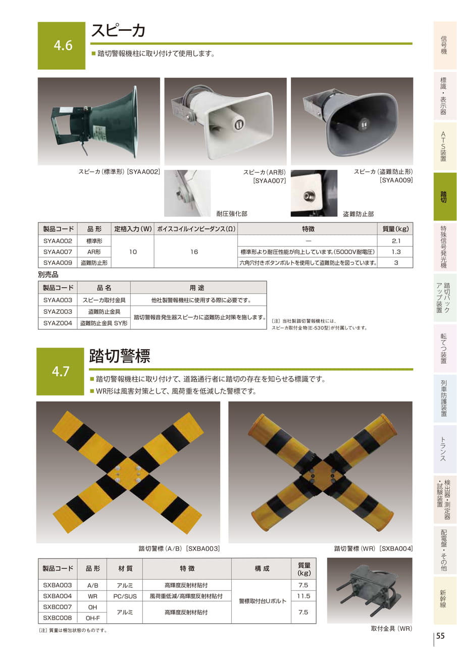 4.9 踏切しゃ断桿