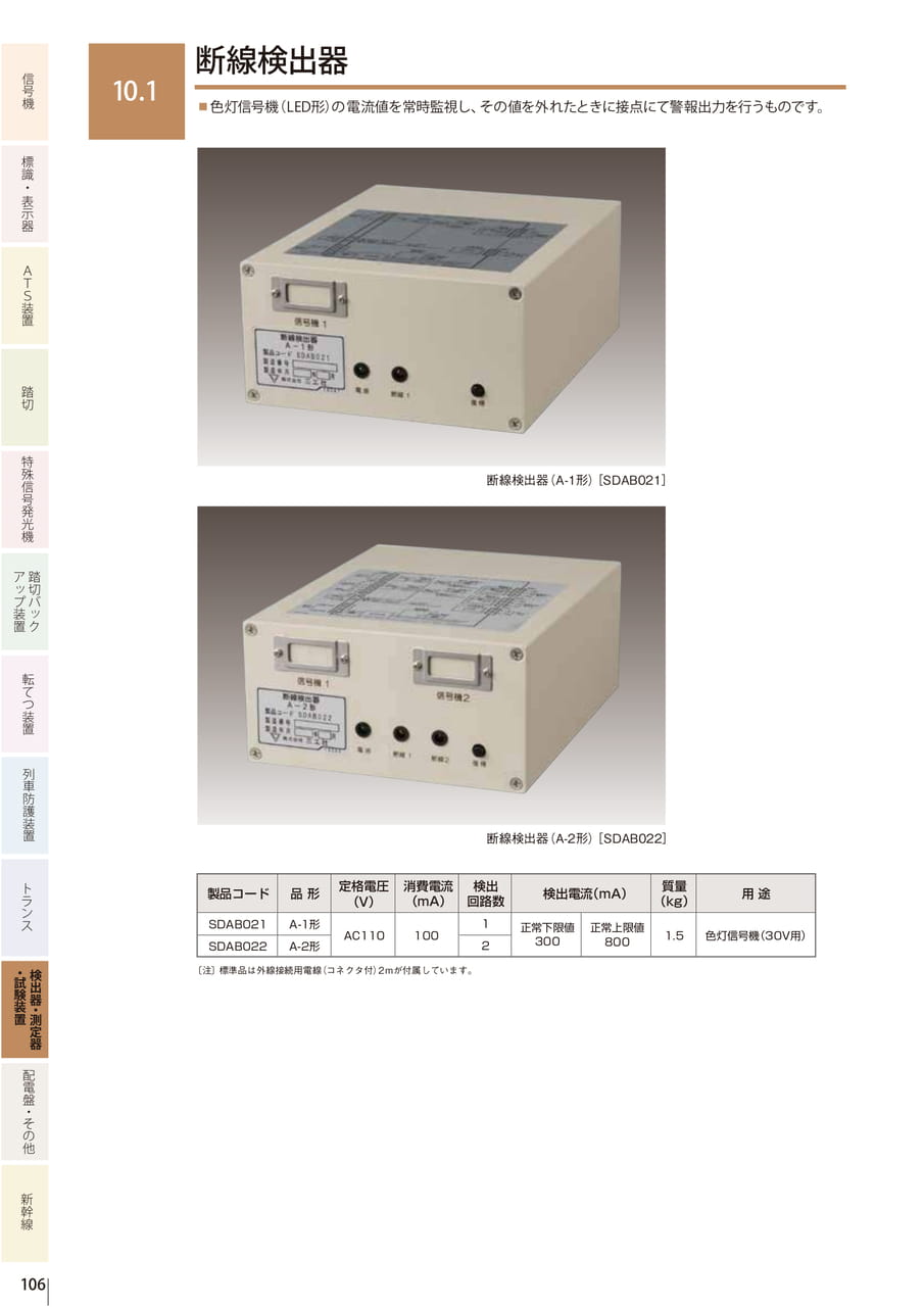 10. 1 断線検出器