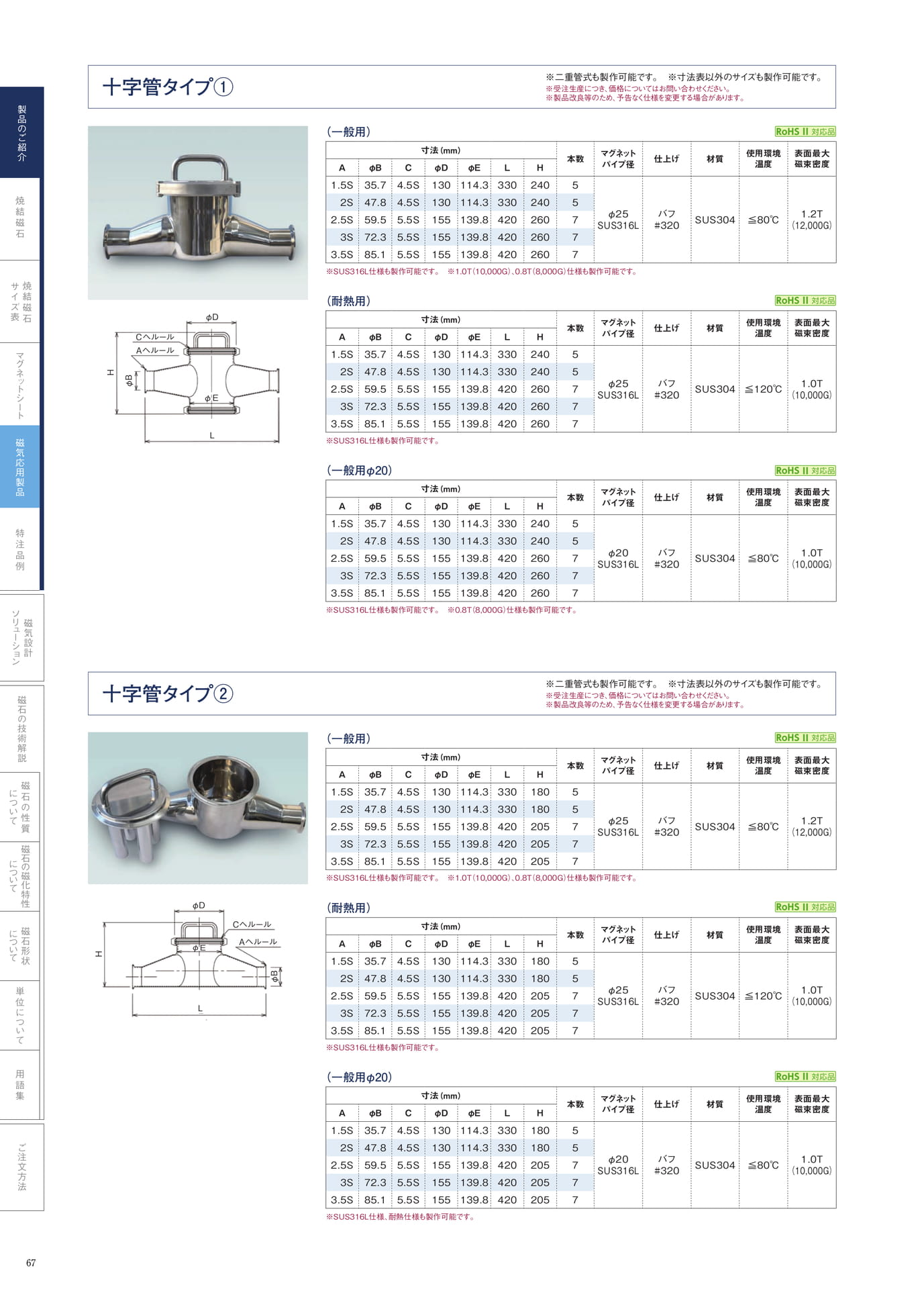P.67　マグネットバー　ラインナップ③