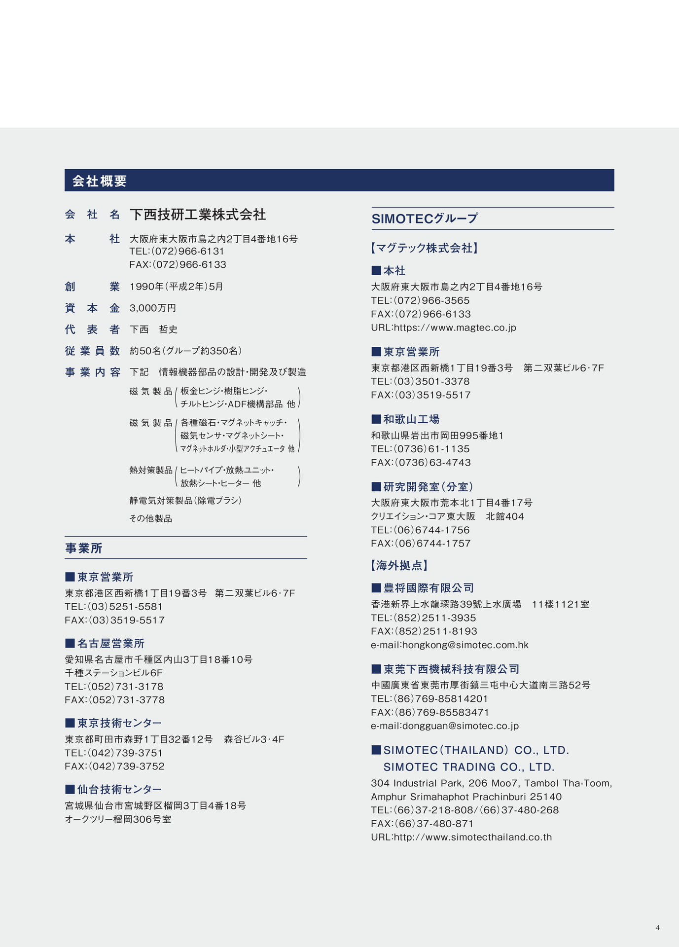 P.4　会社概要