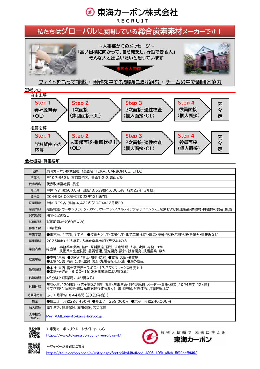 東海カーボン㈱
