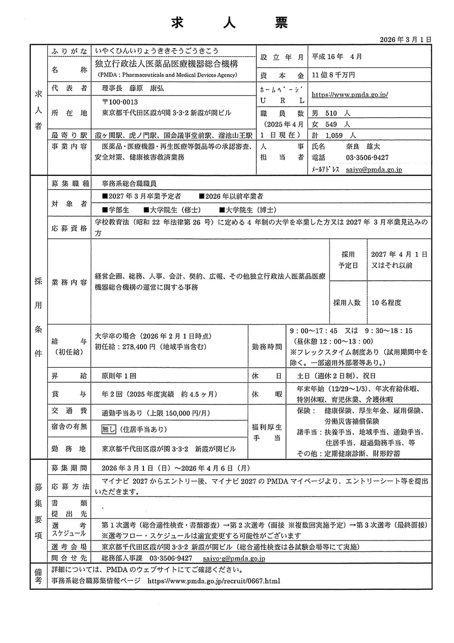 独立行政法人医薬品医療機器総合機構