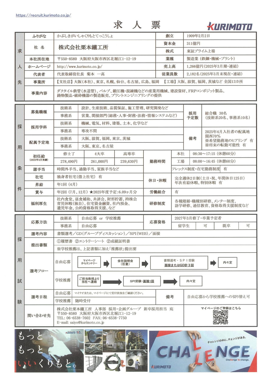 ㈱栗本鐵工所