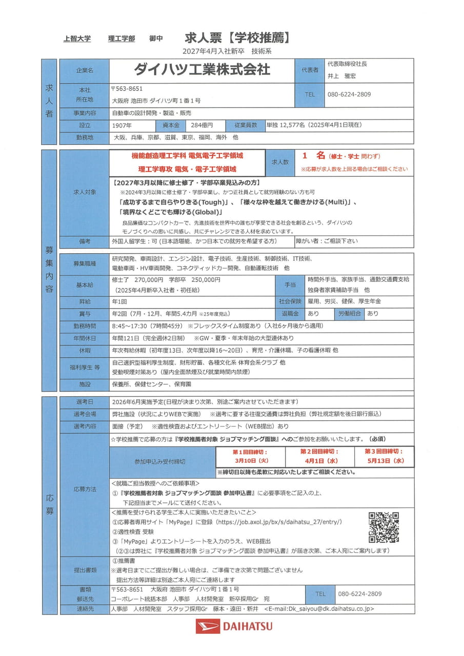 ダイハツ工業㈱