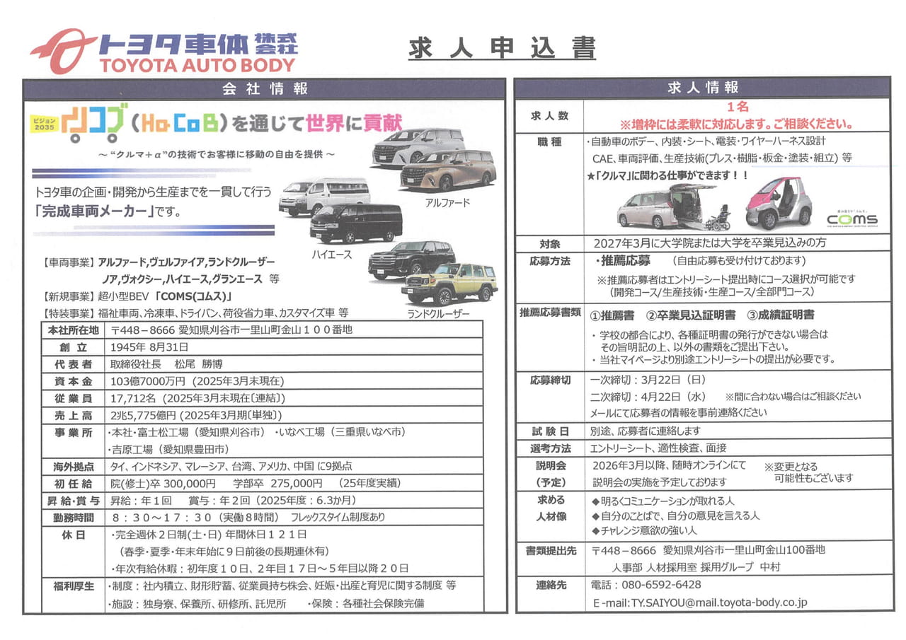 トヨタ車体㈱