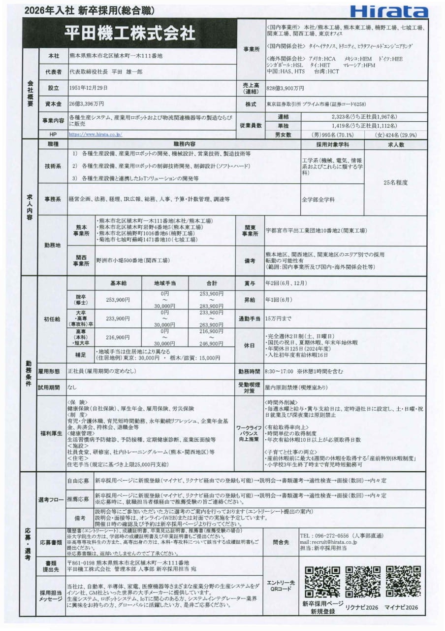 平田機工株式会社