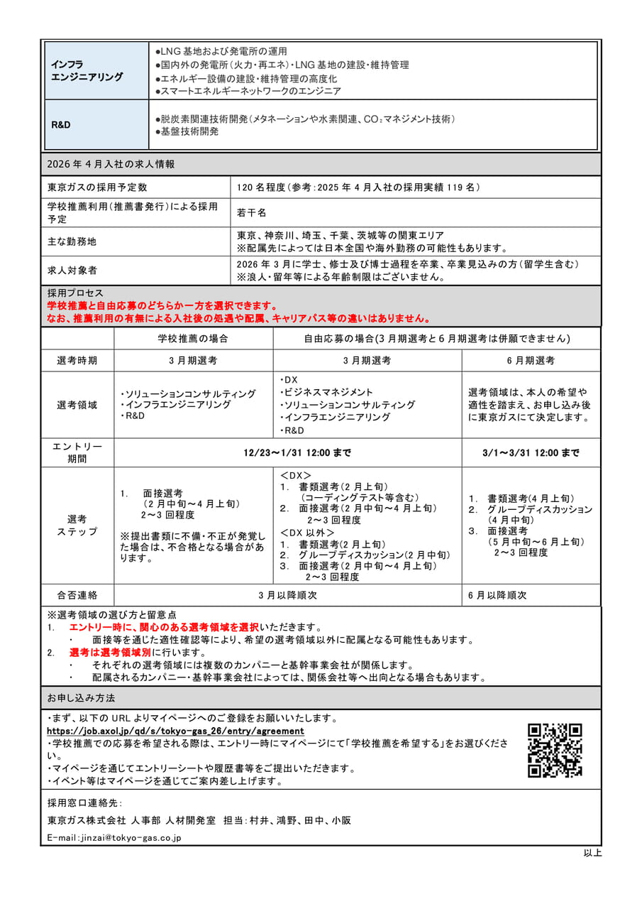 東京ガス株式会社